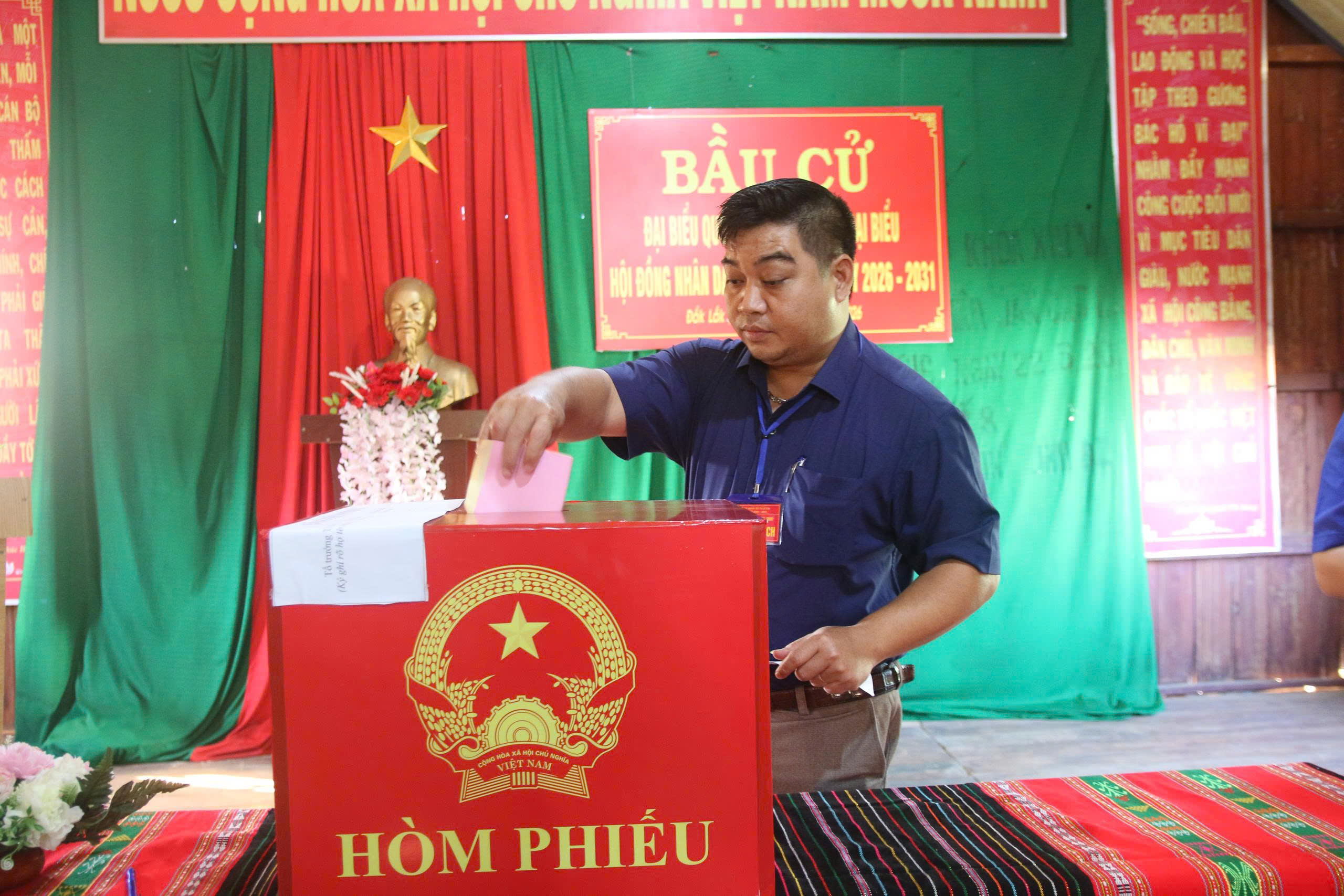 Xã Ea Ktur hoàn thành Bầu cử đại biểu Quốc hội khoá XVI và đại biểu Hội đồng nhân dân các cấp, nhiệm kỳ 2026-2031