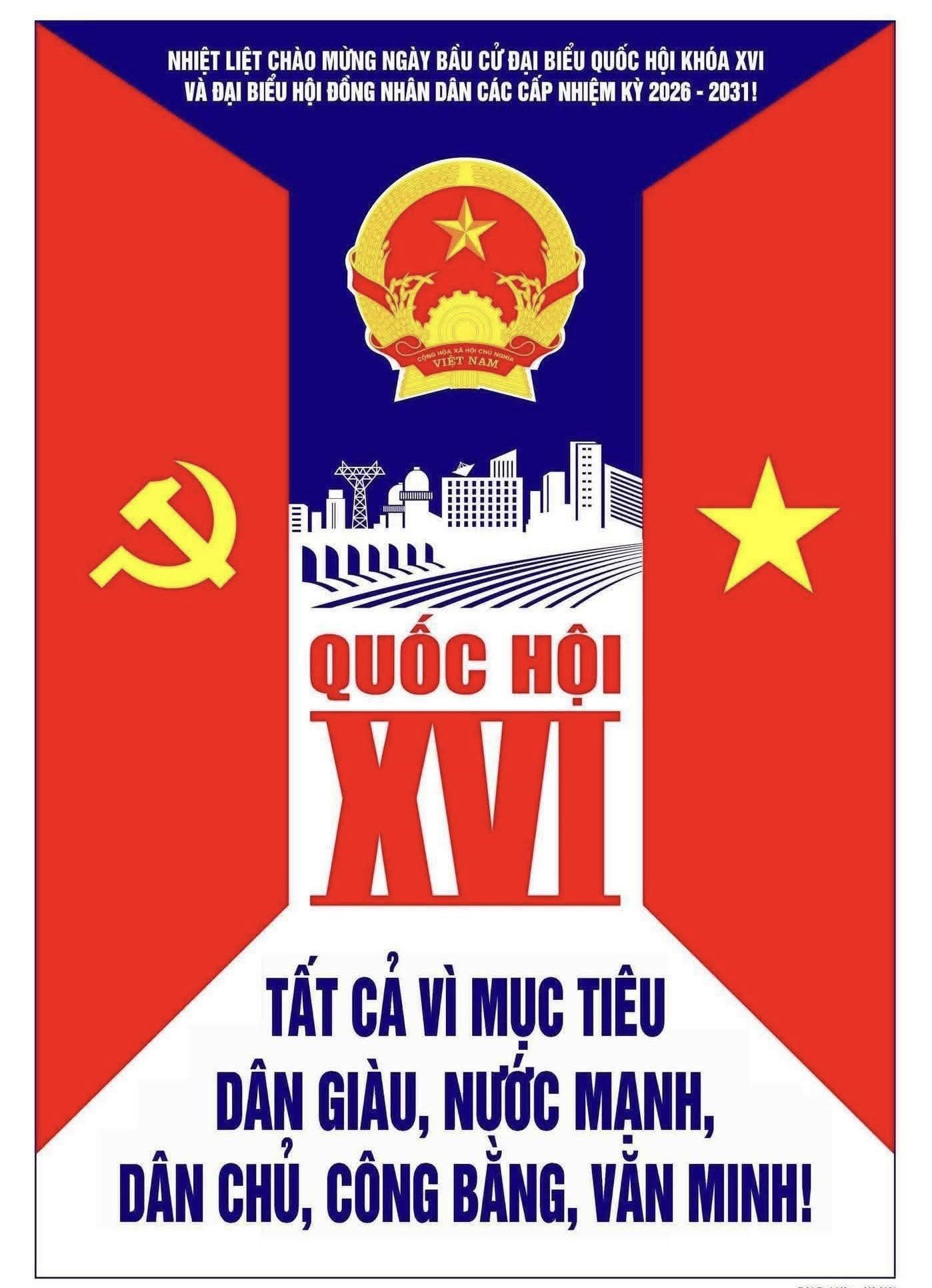 TÀI LIỆU VỀ CUỘC BẦU CỬ ĐẠI BIỂU QUỐC HỘI KHÓA XVI VÀ ĐẠI BIỂU HỘI ĐỒNG NHÂN DÂN CÁC CẤP NHIỆM KỲ 2026-2031